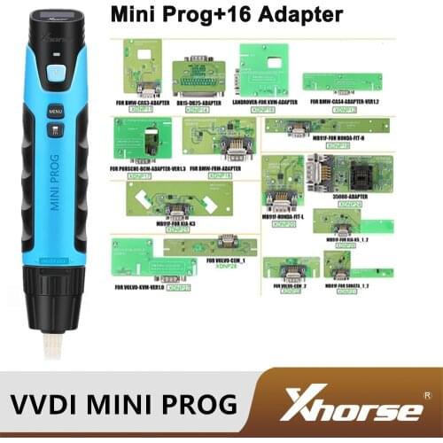 Xhorse VVDI MINI Prog Powerful All Kind of IC Chip Programmer SOP EEPROM IC Socket Solder-free Programmer with WiFi Bluetooth