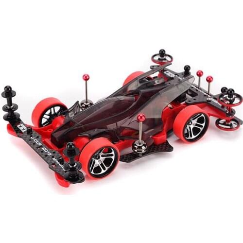 Tamiya Mini Four-wheel Drive Car Model 95286 AR Chassis Hero Thunder Shot with Self Made Upgrade Parts Set