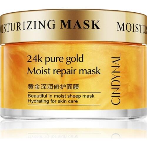 120g Face Cream Collagen Anti-Wrinkle Golden Deep Moist Serum Cream Sleeping Mask Whitening Facial Cream Moisturizing Anti-aging