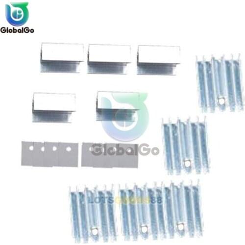 10pcs 20x15x11 radiator with screws Aluminum Heatsink Heat Sink For Cooling