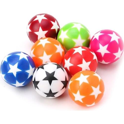 2Pcs 32mm Plastic Table Soccer Ball Football Foosball Fussball Machine Parts