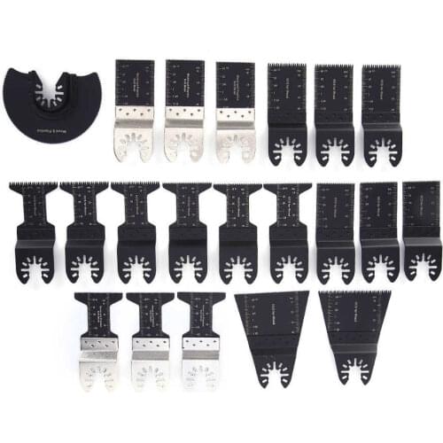 21Pcs Oscillating Saw Blades Oscillating Multifunctional Saw Blades Woodworking Cutting Tool