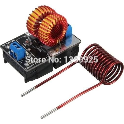 5v-12 v ZVS induction heating power supply module tesla Jacobs ladder + coil
