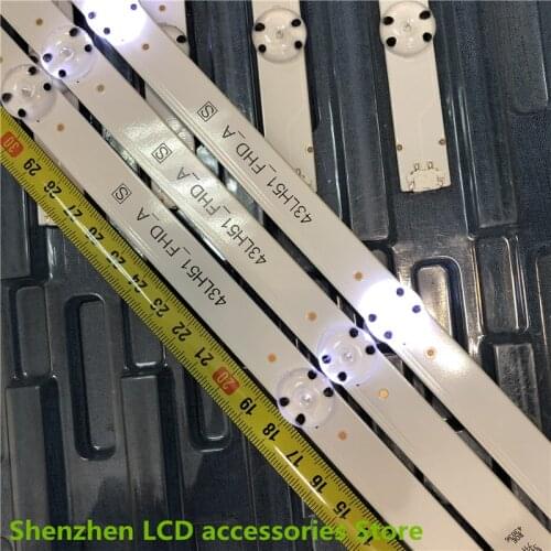 6piece/lot FOR LED BACKLIGHT STRIP 43LH5100 43LJ515V TV 43LH51_FHD_A TYPE HC430DUN-SLVX1-A11X 100%NEW