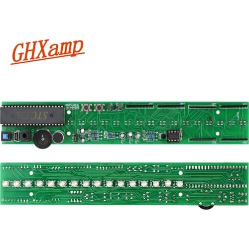 RGB Colorful Spectrum Level Indicator 16LED With Peak Sound Control Red Green blue Audio DIY DC5V 2pcs