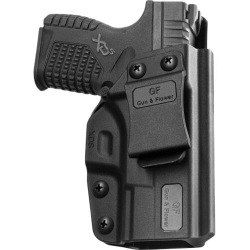 Gun&Flower Concealed Polymer Gun Holsters for Springfield XDS Hunting Inside the Pant Pouch