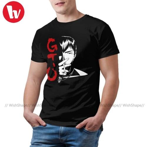 GTO T-Shirt Classic Fashion Cotton T Shirt Graphic Short Sleeves Tee Shirt Mens Plus size
