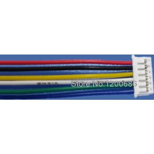 JST 1.25 6Pin 8cm male connection connector cable