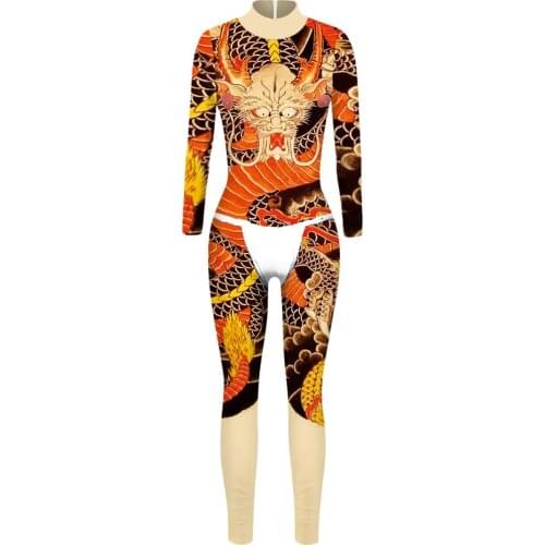 Carnival Catsuit Tiger 3D Print Costume Cosplay Women Bodysuit For Woman Purim Carvinal Scale Women Plus Size Bodysuit