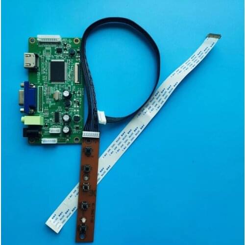 Kit For N156BGE-E41/E42/E11/E21 notebook LCD screen EDP 1366*768 30pins WLED 15.6" VGA display controller driver board DIY