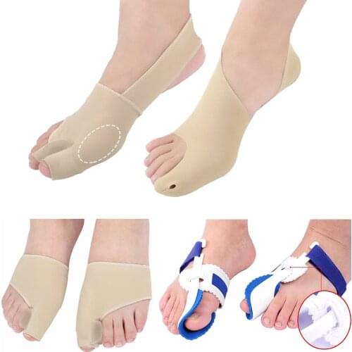 Bunion Corrector Toe Separator Hallux Valgus Bunion Orthotics Feet Bone Finger Separator Protector Splint Correction Feet Tool