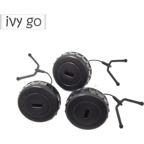 3pcs/lot Gas Fuel Oil Tank Cap For Stihl MS180 MS170 MS 180 170 018 017 Chainsaws Replacement Spare Parts