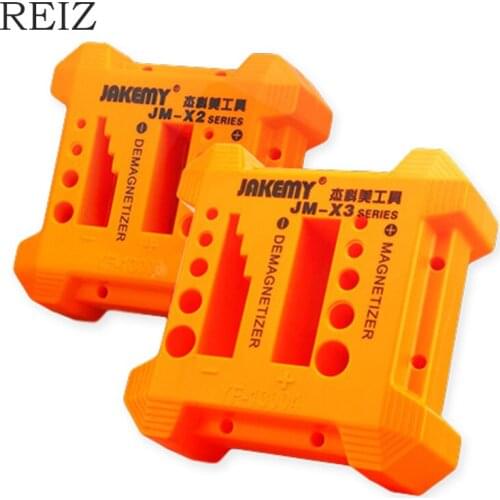 REIZ Magnetizer Demagnetizer Magnetic Screwdriver Bits Assistance Tool Quick Magnetism For Metal Parts Phone Repair Hand Tools
