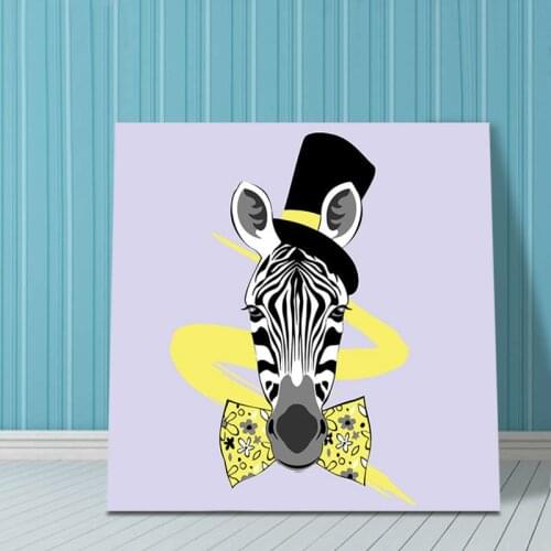 Coloring by numbers Abstract horse wall pictures for living room digital paint by numbers diy oil painting modular painting