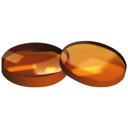 Optical Element with Zinc Selenide (ZnSe) Plano-concave Lens Uncoated and Infrared (IR2) Broadband Antireflection Film Coated