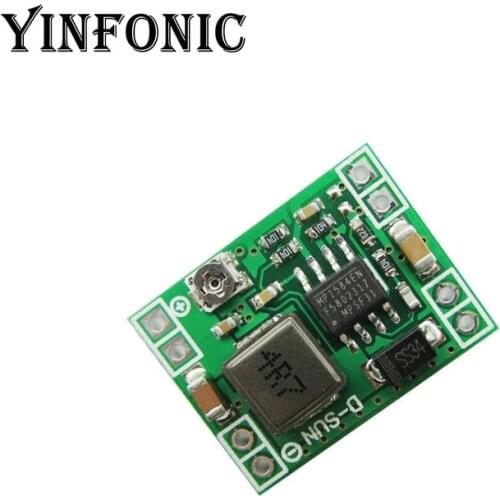 5 pcs MP1584EN Ultra-Small Size DC-DC Step Down Power Supply Module 3A Adjustable Buck Converter for Arduino better than LM2596