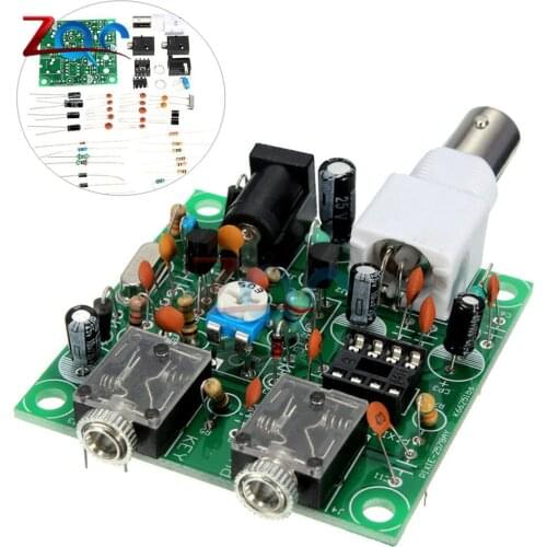 DIY Kit RADIO 40M CW Shortwave Transmitter QRP Pixie Kit Receiver 7.023-7.026MHz Short Wave Transmitter DC 9V-14V Module