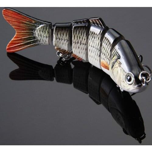 10cm 6 Segments Swimbait big Fishing Lures Wobbler Isca Artificial Para Pesca Leurre Peche Hard Bait jig Ocean Lake River Bait