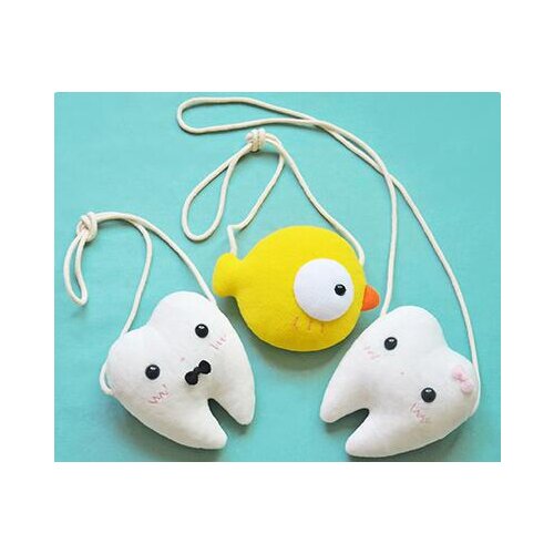 Dental bags Fabric cloth kit doll Craft DIY Sewing set Handwork Material DIY needlework supplies