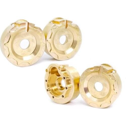 Heavy Duty Brass Counterweight Portal Drive Housing Balance Weight for 1/10 Traxxas TRX4 Defender G500 RC Car Parts Accessories