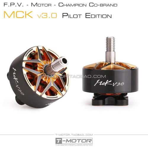 T-Motor Champion Co-Brand MCK V3.0 Pilot Edition 1910kv 2100kv Brushless Motor for 5 inch RC Drone FPV Racing