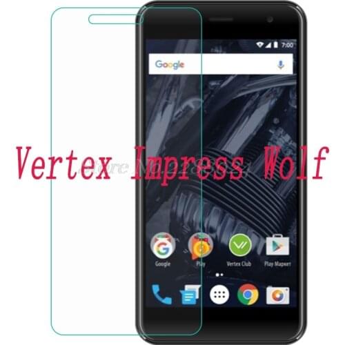 Smartphone Tempered Glass for Vertex Impress Wolf 9H Explosion-proof Protective Film Screen Protector cover phone