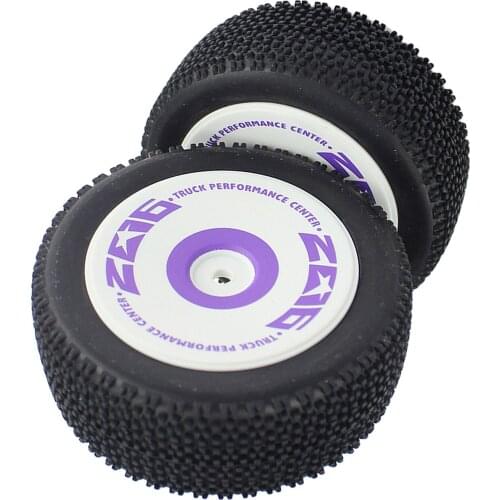 1 / Set RC 73mm Rear Tire Set for WLTOYS 124019 1:12 RC Crawler