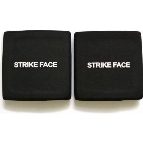 2PCS 6"*6" Ballistic Plates Alumina&PE Bulletproof Panels NIJ Level IV Stand Alone Bulletproof Side Panels