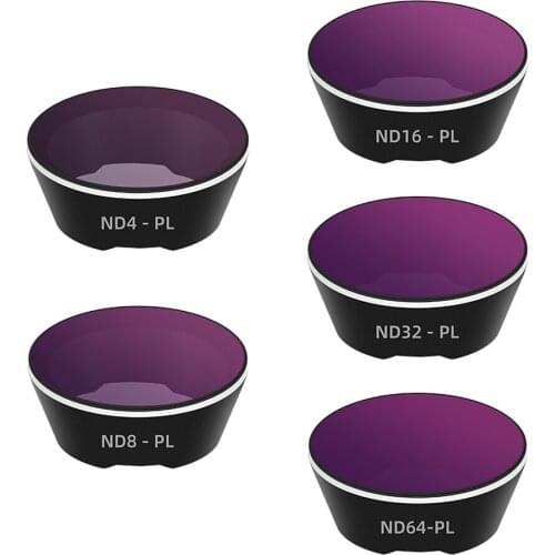 Drone Camera Filter Lens Repalcement for DJI FPV Combo ND4-PL/ND8-PL/ND16-PL/ND32-PL/ND64-PL Drone Accessories