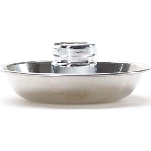 Moxa extinguisher holder with tray Stainless Steel