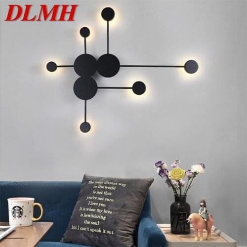 DLMH Indoor Wall Lamps Fixture LED Modern Nordic Wall Sconce Creative Decoration For Home Bedroom Living Room Dining Room