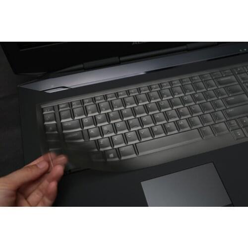 TPU Laptop Keyboard Protector Covers Skin Guard for Dell Alienware 17 M17X R2 R3 R4 ALW17C 2015-2016 release