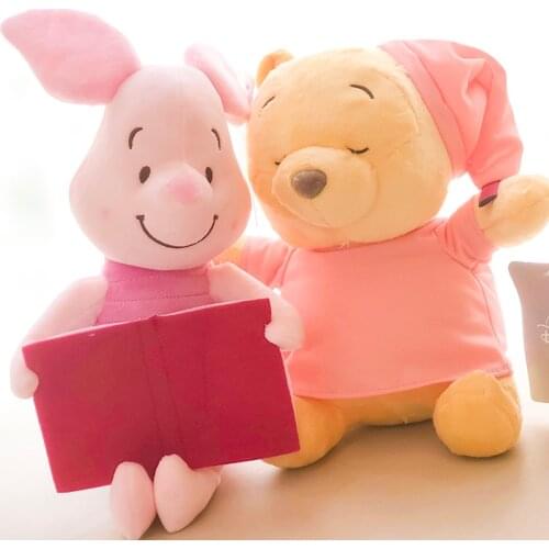 FGHGF Cartoon Plush Piglet, Bear Mr Sanders Dolls Kids Stuffed Toys For Children Girl Gift High-quality Y18090402