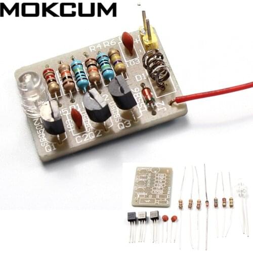 Mobile Phone Signal Flash Light DIY Kit 3-12V Radiation Power Electronic DIY Kit Fun