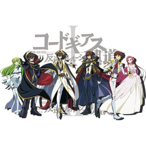 Code Geass: Lelouch of the Rebellion R2 Lamperouge Anime Acrylic Stand Figure Collection Model Toy Cosplay Gifts