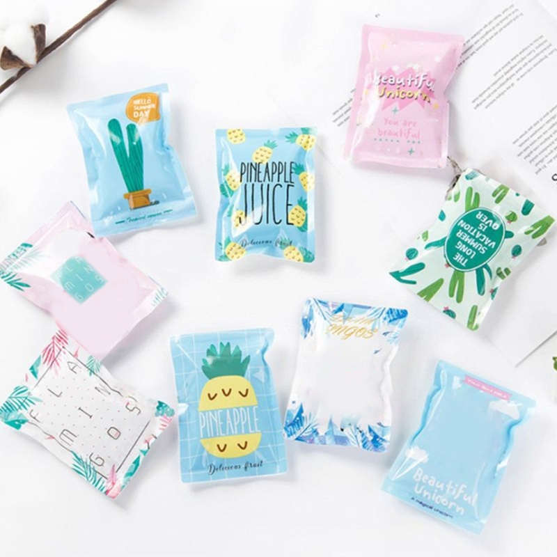 Creative Cartoon Portable Mini Reusable Ice Pack Cold Gel Insulated Cooler Bag