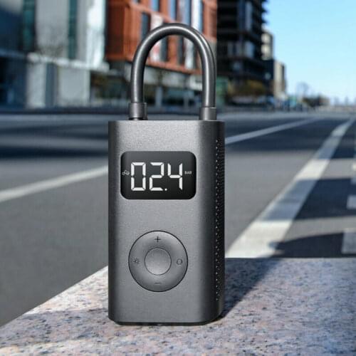 Mini Inflator Tire Pressure Tester Pump Electric Portable Car Air Compressor