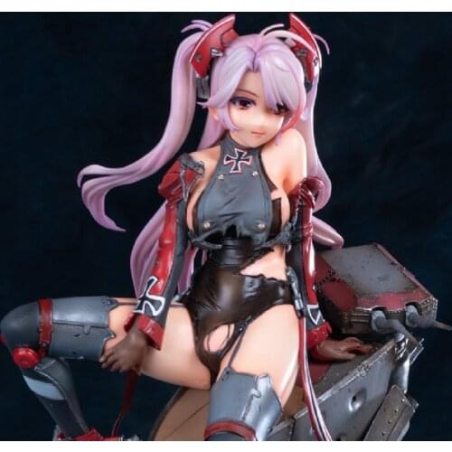 Unpainted Azur Lane Prinz Eugen GK Resin Figure 1/6 Scale Model Kit Resin Colorless Self-Assembled Toy No.246