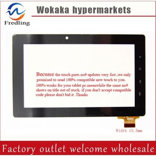 New 7" GoClever TAB T76GPS TV GCT76GPSTV Tablet touch screen digitizer glass panel Sensor replacement Free Shipping