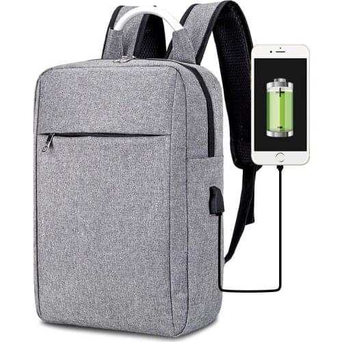 Factory Wholesale Custom New Business Leisure Computer Backpack Gift Shoulder Bag USB Charge