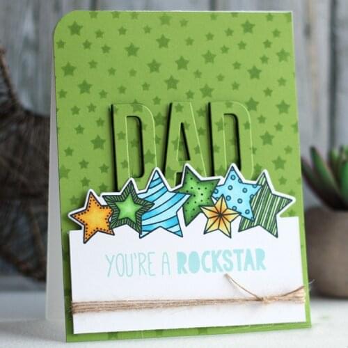 Scattered Stars Stencil for DIY Scrapbooking Album DIY Paper Card Craft Fun Plastic Templates Decoation New 6x6 inch