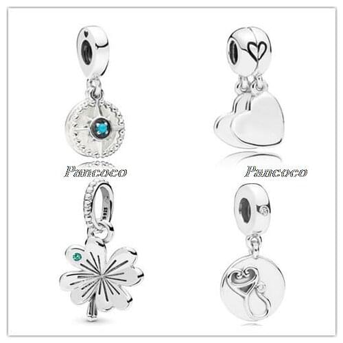 925 Sterling Silver Bead Charm Medical Instruments With Crystal Pendant Beads Fit Pandora Bracelet & Necklace Jewelry
