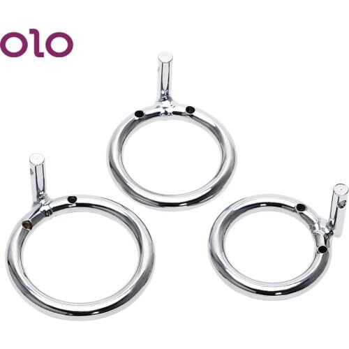OLO Scrotum Clamp Anti Erection Cock Cages Male Penis Rings Additional Spares Male Chastity Device Erotic Toy Sex Toys for Men