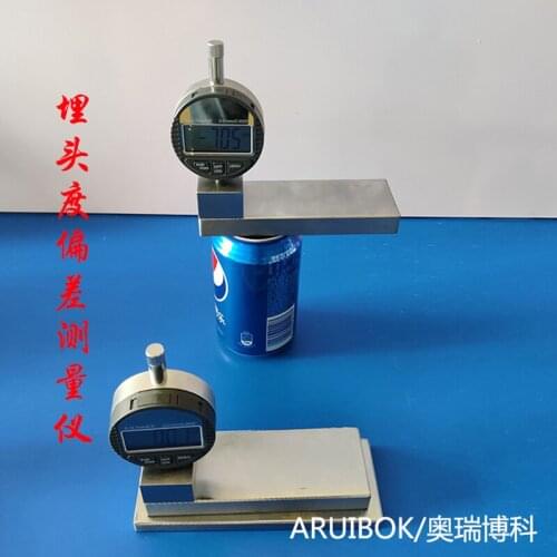 Embedment depth tester tank cover depth tester crimping tester