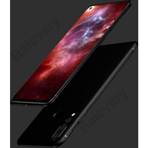 Ultra Thin Black Soft TPU Cover For Huawei Nova4 Case Shell for Huawei Nova 4 6.4 inch