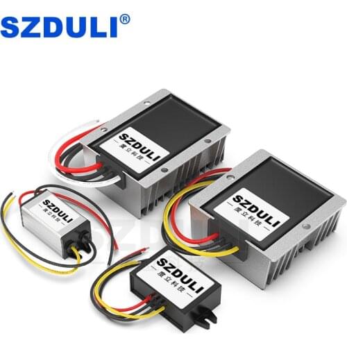 High quality 12V 24V to 5V 1A 2A 3A 5A 10A 20A 40A DC power converter vehicle power supply step-down module transformer CE RoHS