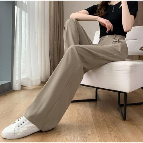 Женские прямые брюки WISHER&TONG China At AliExpress