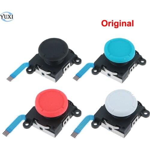 YuXi 1pc Original New 3D Analog Joystick Thumb Sticks Sensor Replacements For Nintend Switch Joy Con Controller