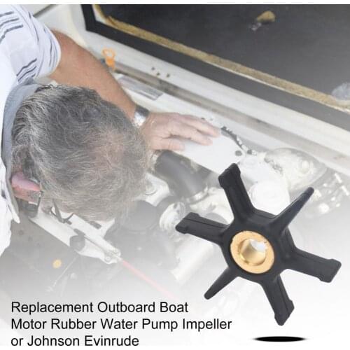 Replacement Outboard Boat Motor Rubber Water Pump Impeller 277181 434424 for Johnson Evinrude Accessories