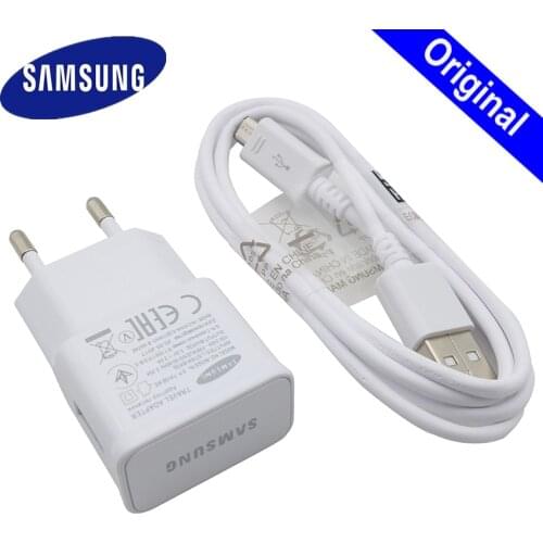 5V2A Charger for Samsung Charger EU Plug Adapter Micro USB Cable for Galaxy S6 S7 edge J1 J3 J5 J7 A3 A5 A7 A8 2016 Note 5 4